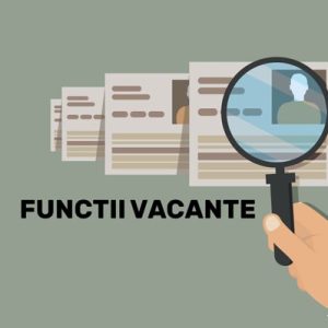 Concurs pentru ocuparea funcției de director adjunct responsabil de procesul instructiv
